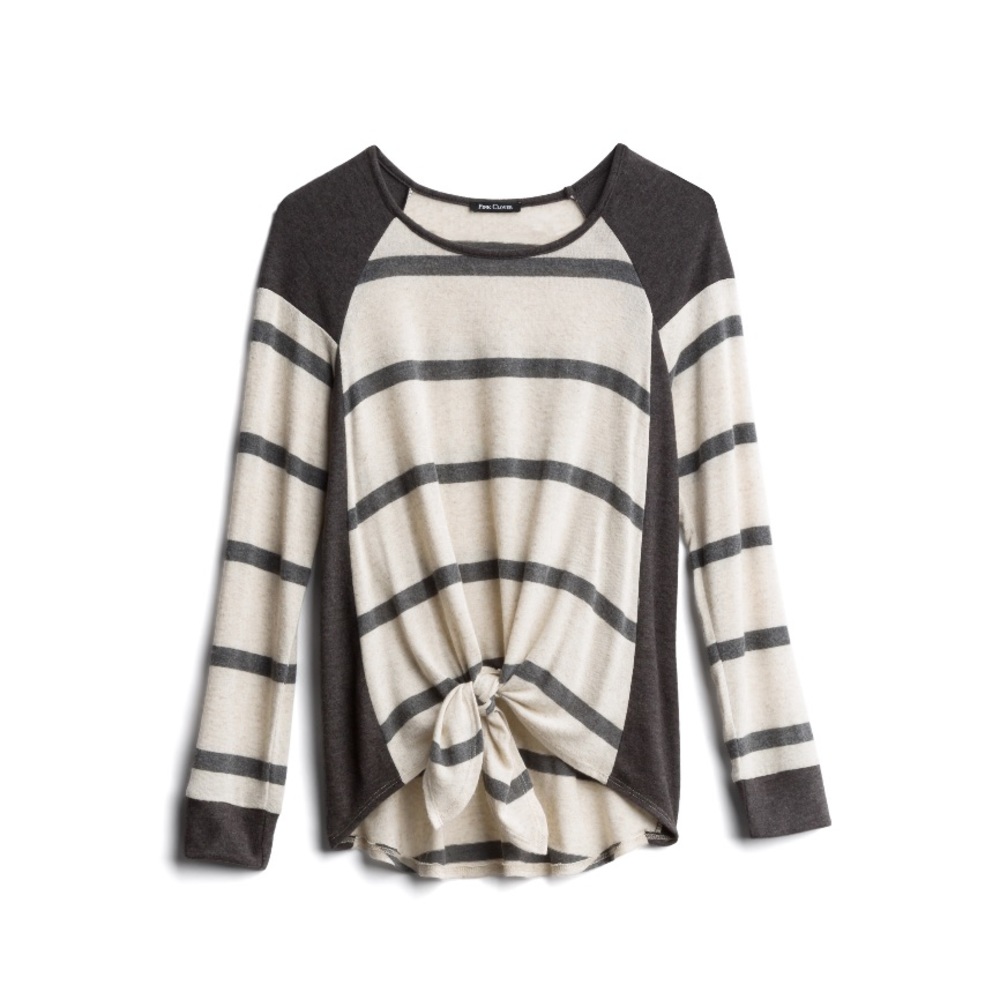 Tie Front Knit Top